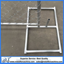 Galvanized Movable Temporary Chain Link Panels Construction Fence